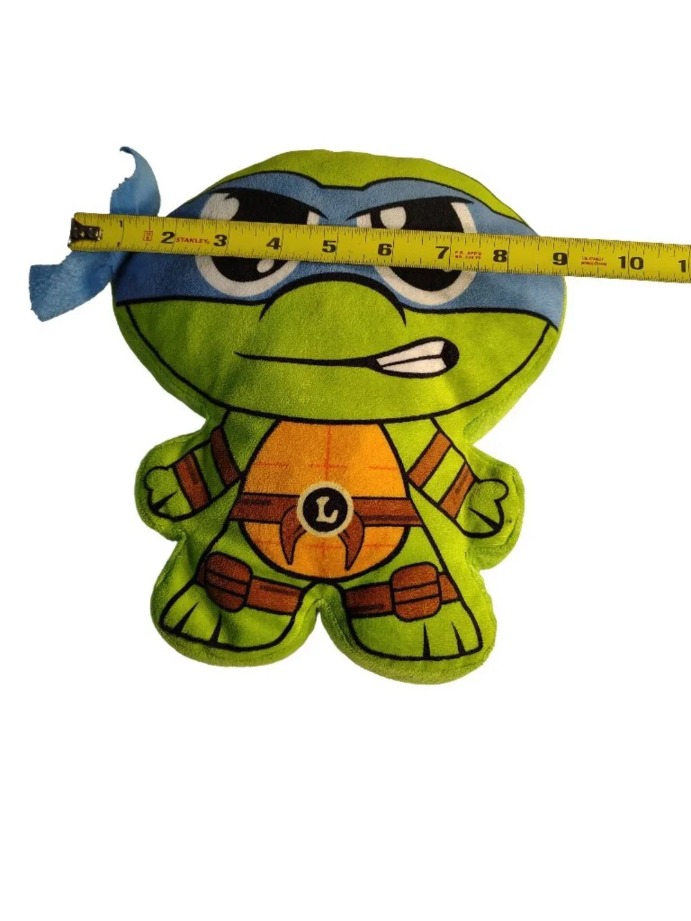 The Boy's Small Teenage Mutant Ninja Turtle Leonardo Themed Throw Pillow is a co